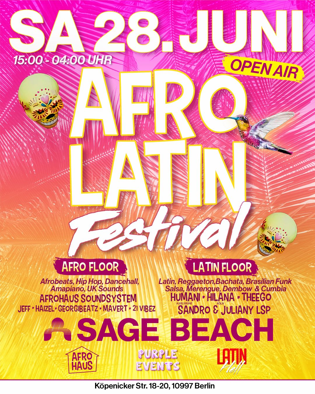  AFRO LATIN FESTIVAL