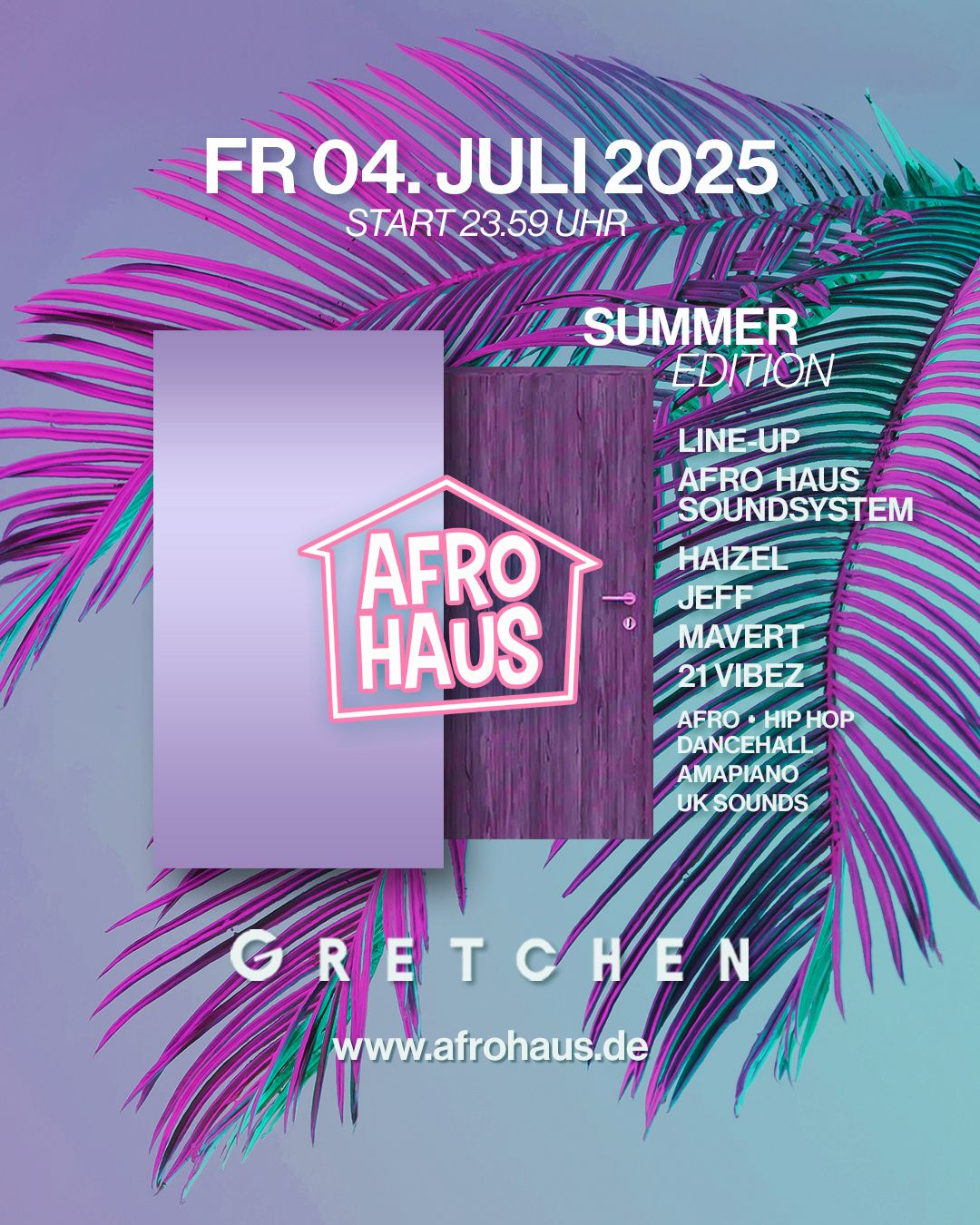  AFRO HAUS SUMMER EDITION