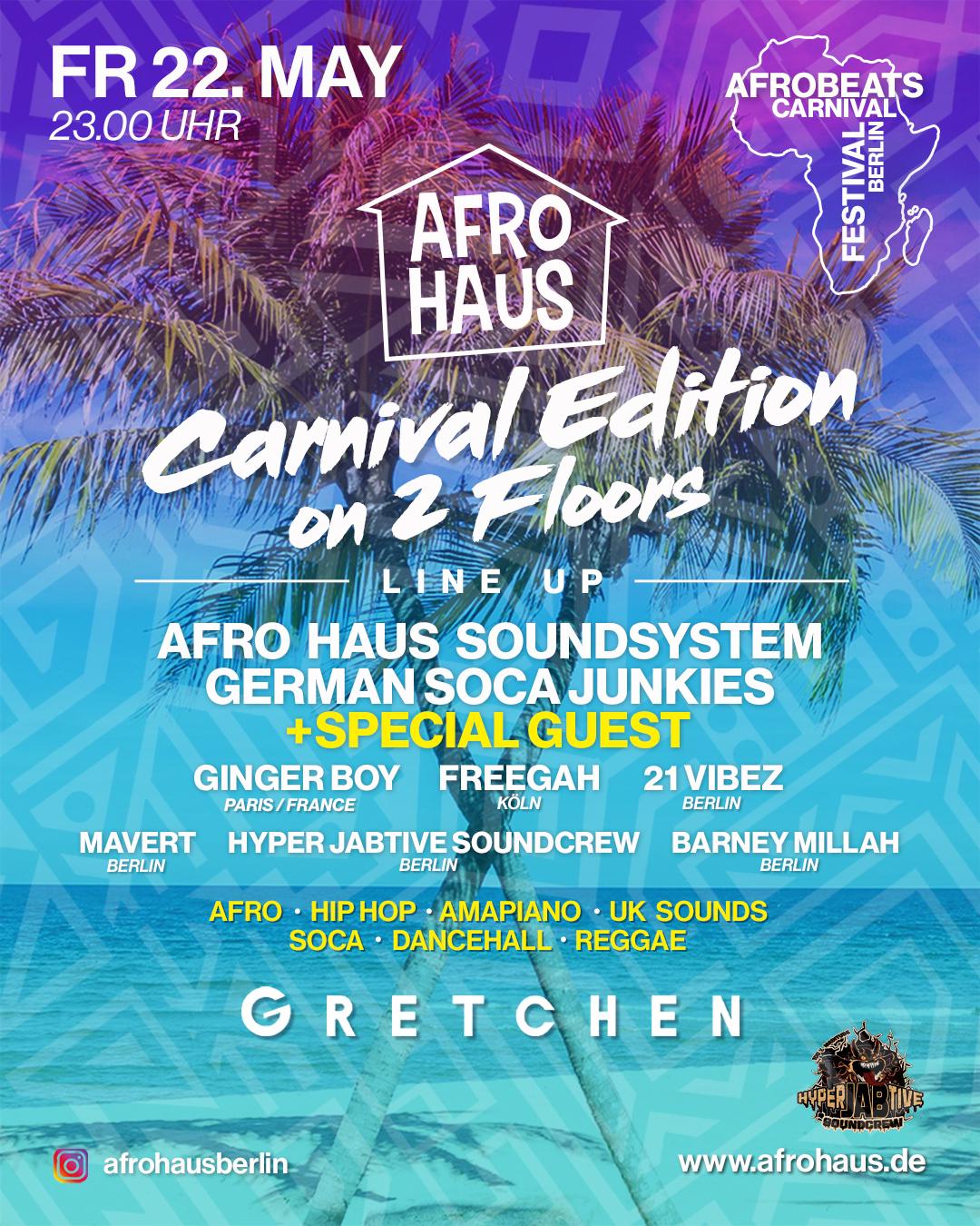  AFRO HAUS CARNIVAL EDITON