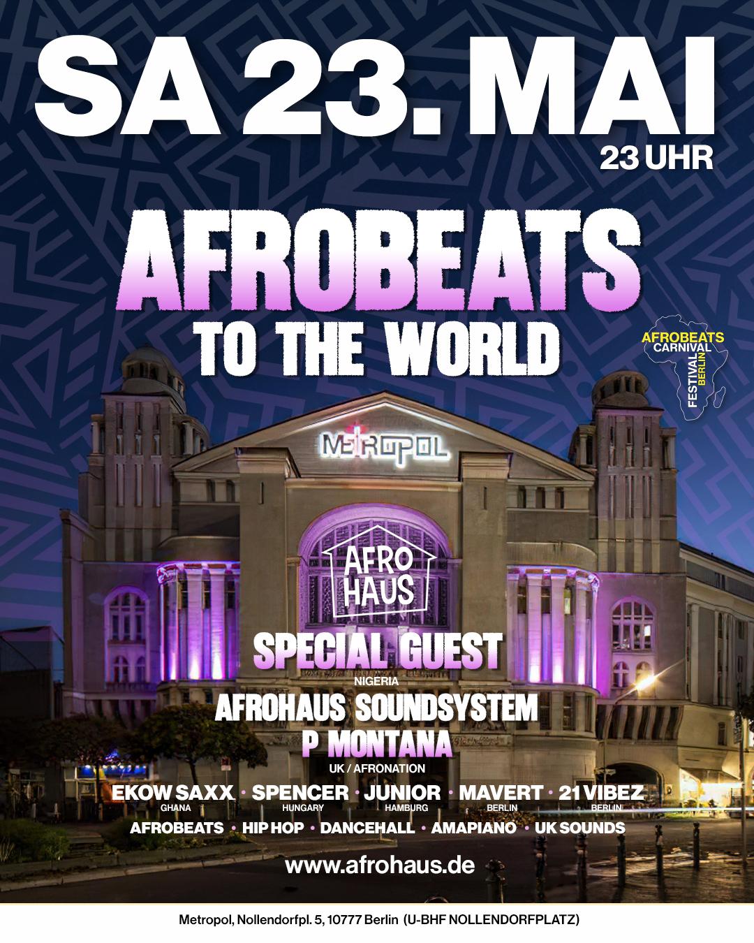  AFROBEATS CARNIVAL FESTIVAL BERLIN 2026