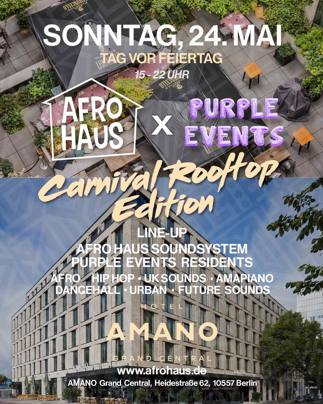  AFRO HAUS x PURPLE JUICE