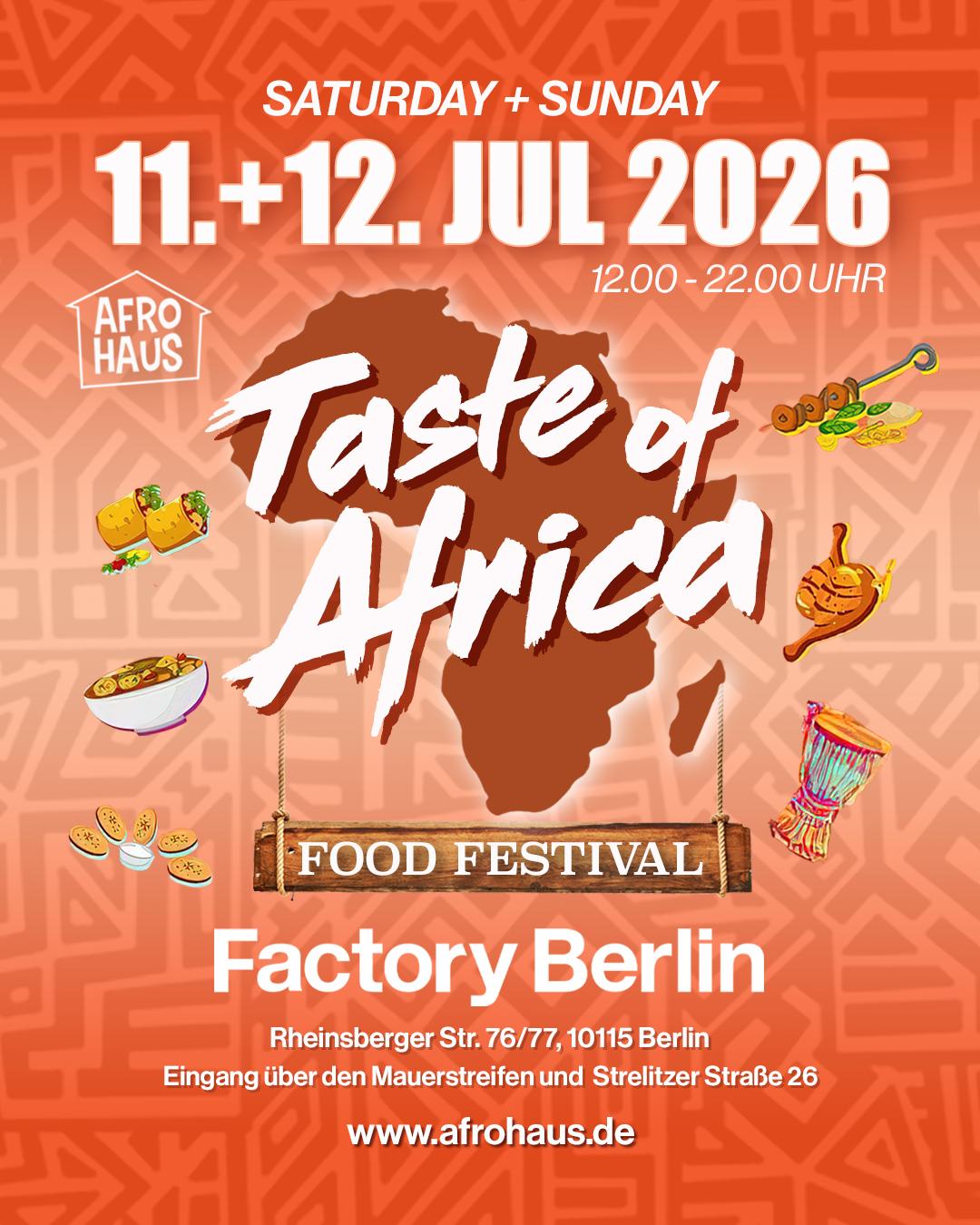  TASTE OF AFRICA