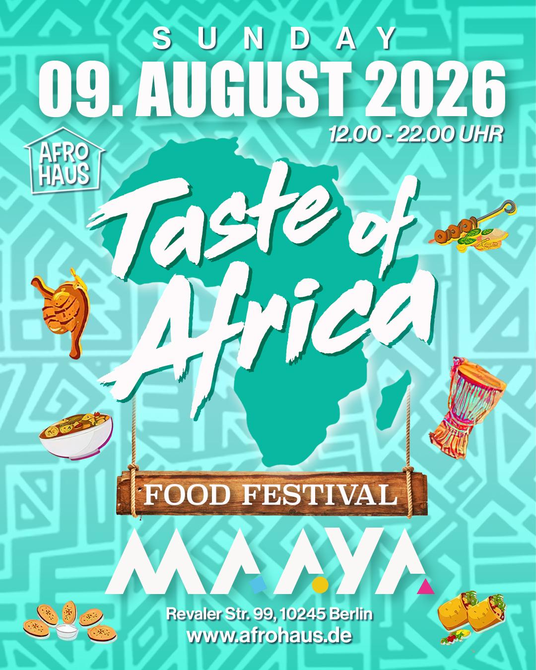  TASTE OF AFRICA