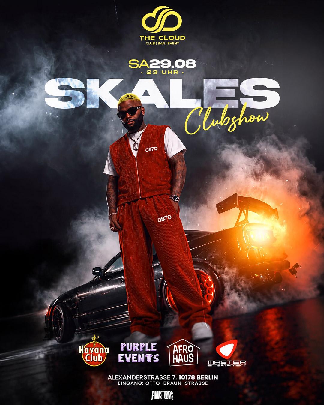  Skales Clubshow @ The Cloud Club