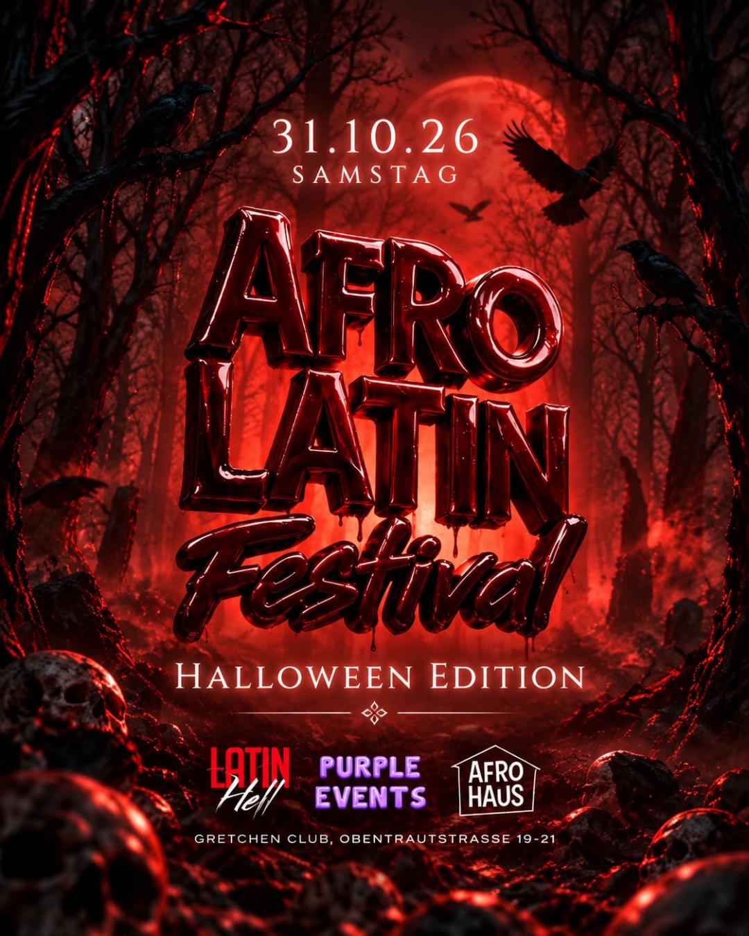  AFRO LATIN Festival Halloween Party