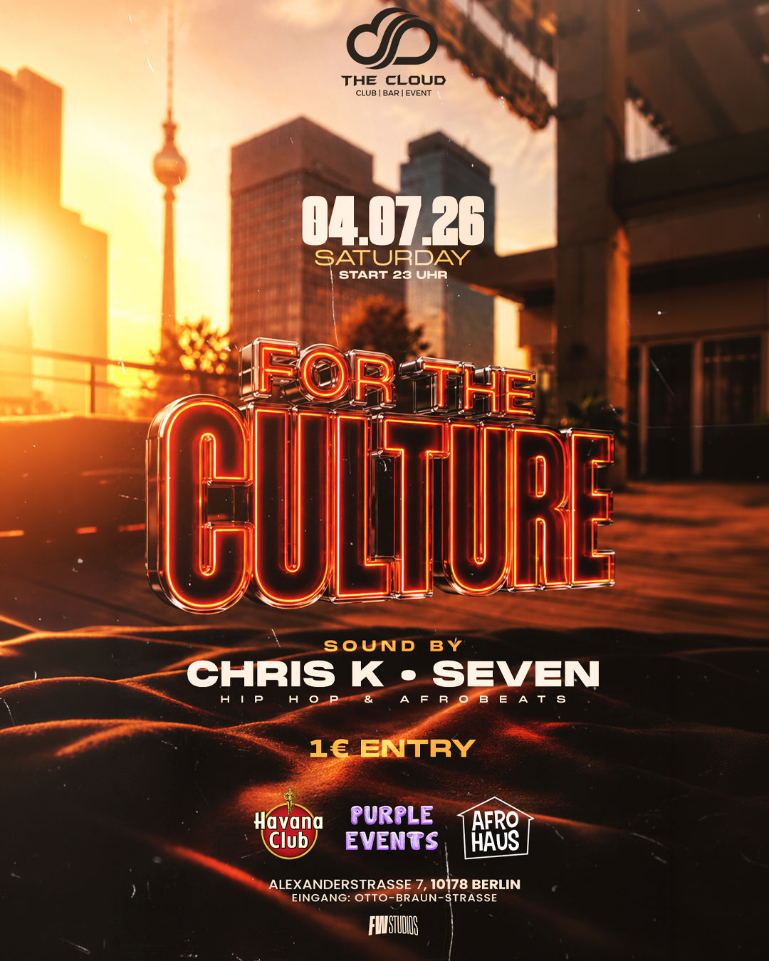  FOR THE CULTURE!